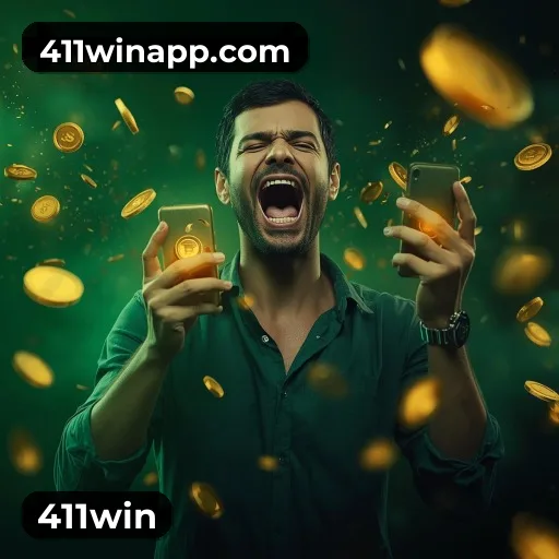Aplicativo móvel 411win para iOS e Android